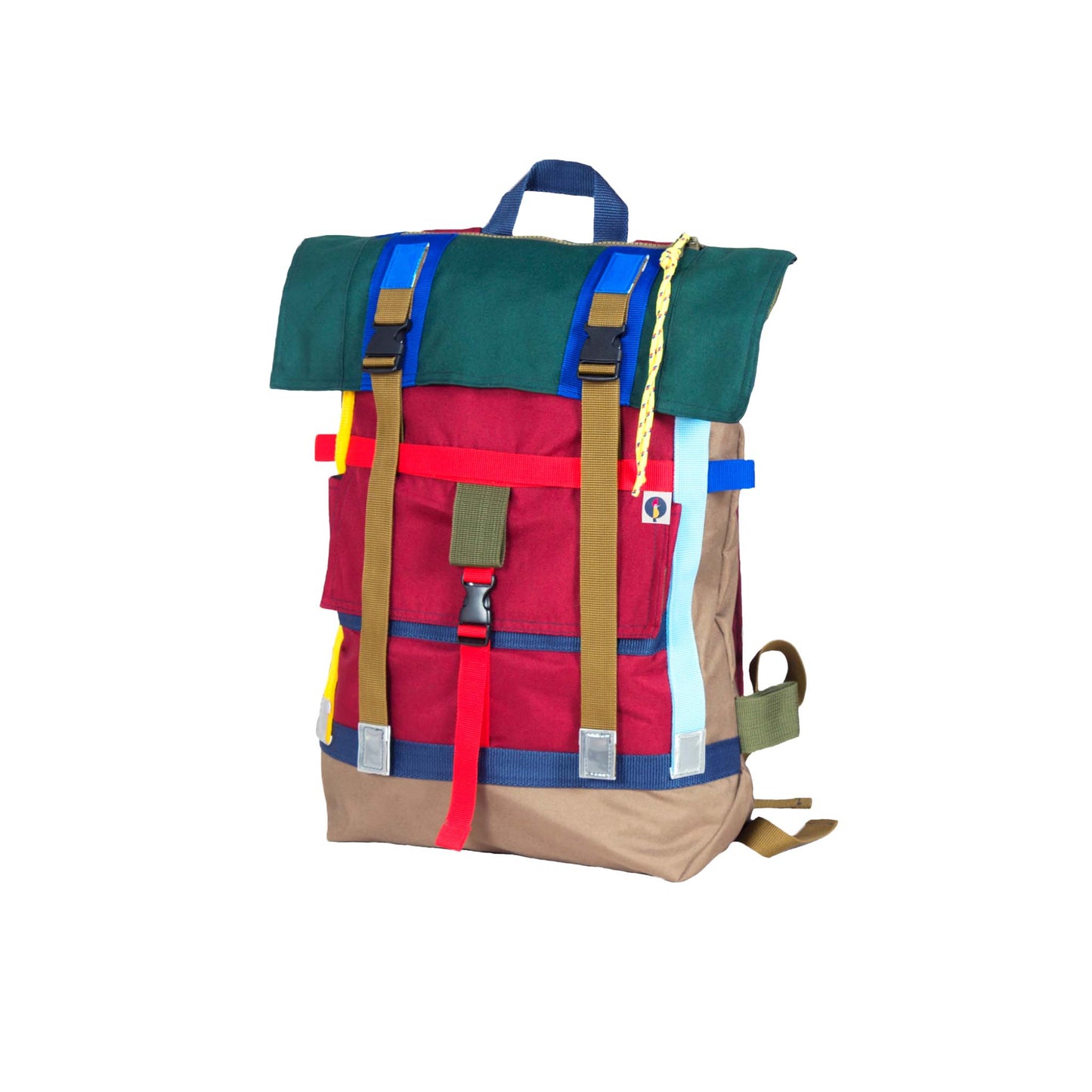 Totem Backpack Forest-Burgundy - Uriel Studio