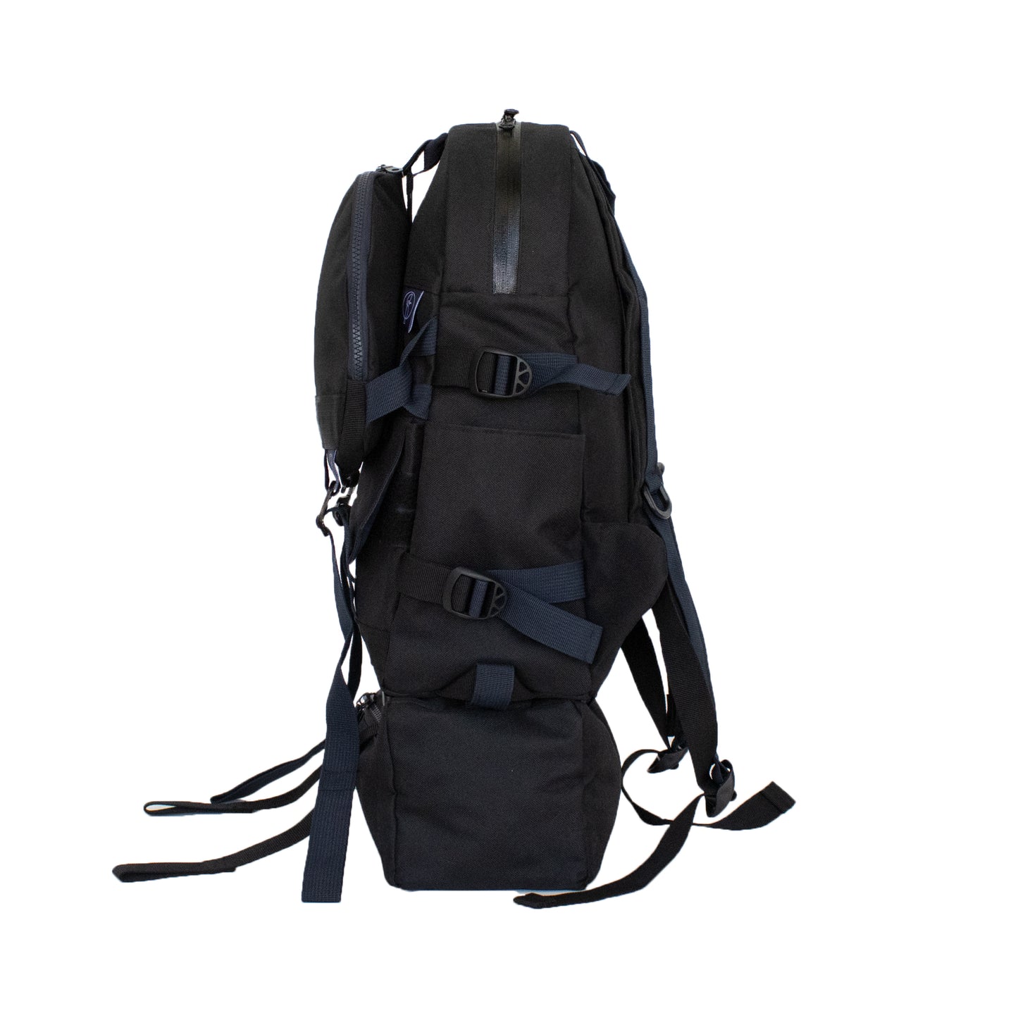 Triple Hill Top Backpack Black - Uriel Studio