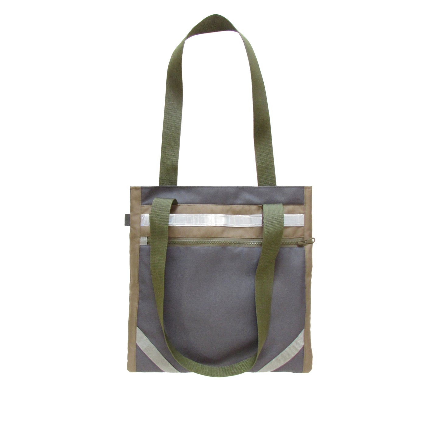 Wassily Tote Bag Dark Grey-Olive - Uriel Studio