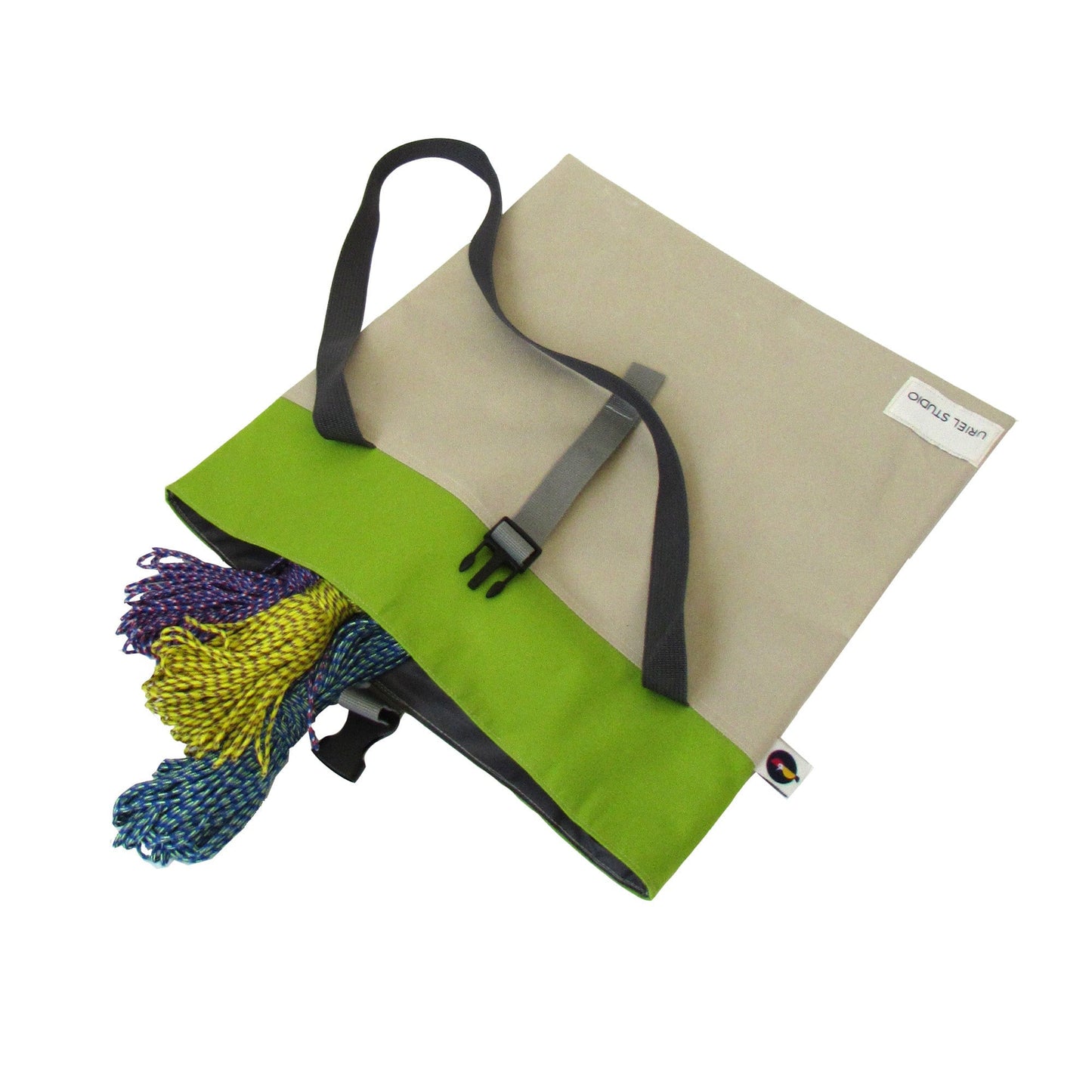 Editor Tote Bag Khaki-Green - Uriel Studio