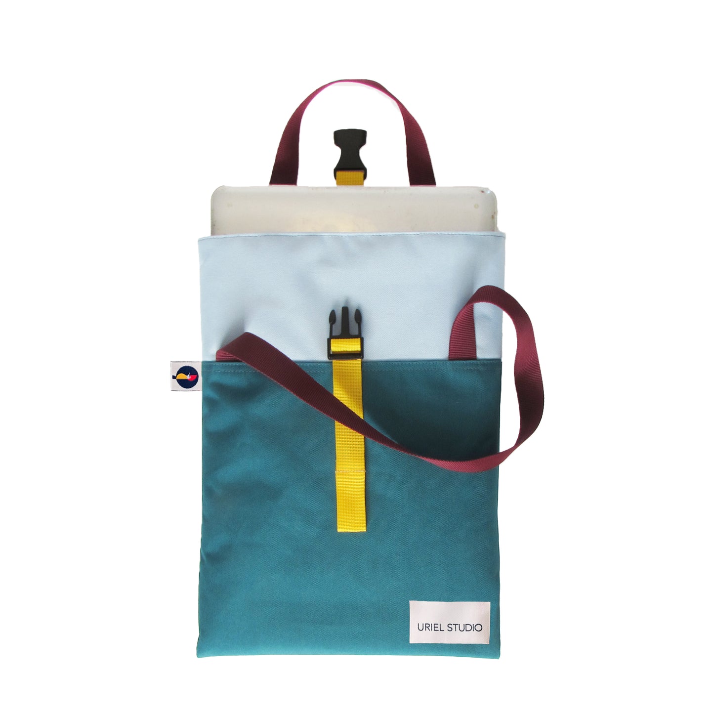 Ravine Laptop Sleeve Aqua-Sky - Uriel Studio