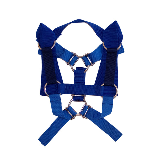 'Behemoth' Head Gear Cobalt Blue - Uriel Studio