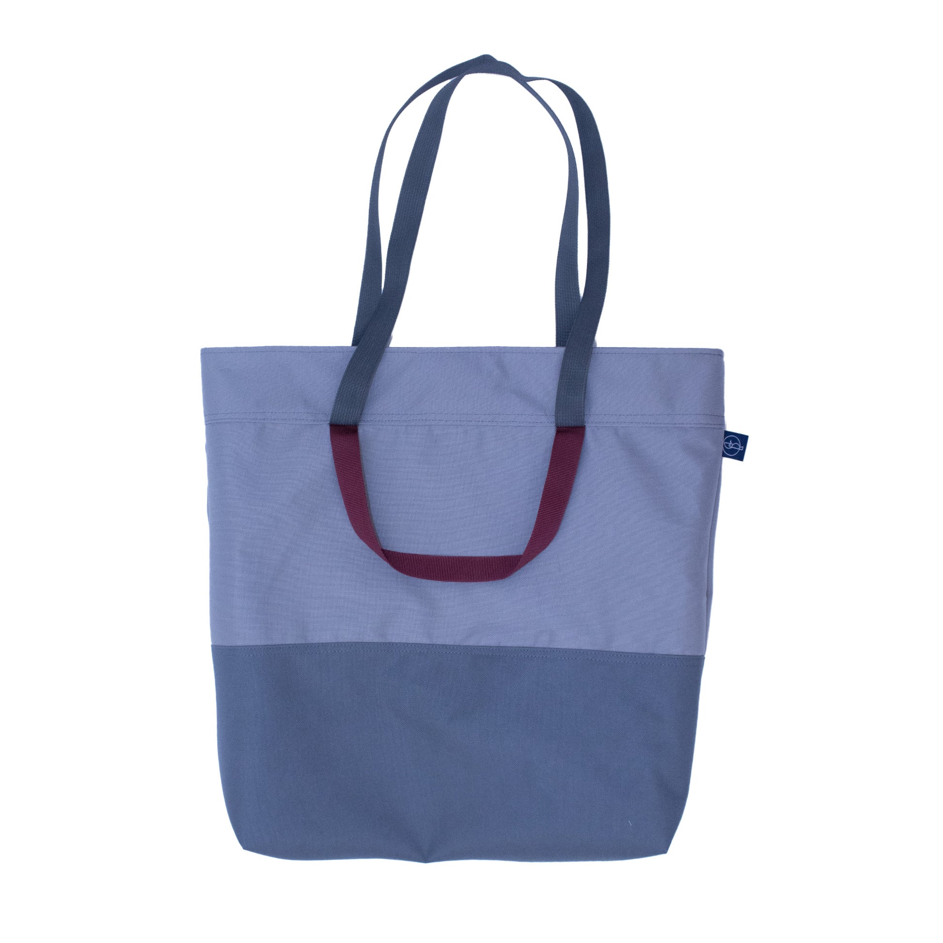 Cube Enlarged Shopper Bag Grey - Uriel Studio