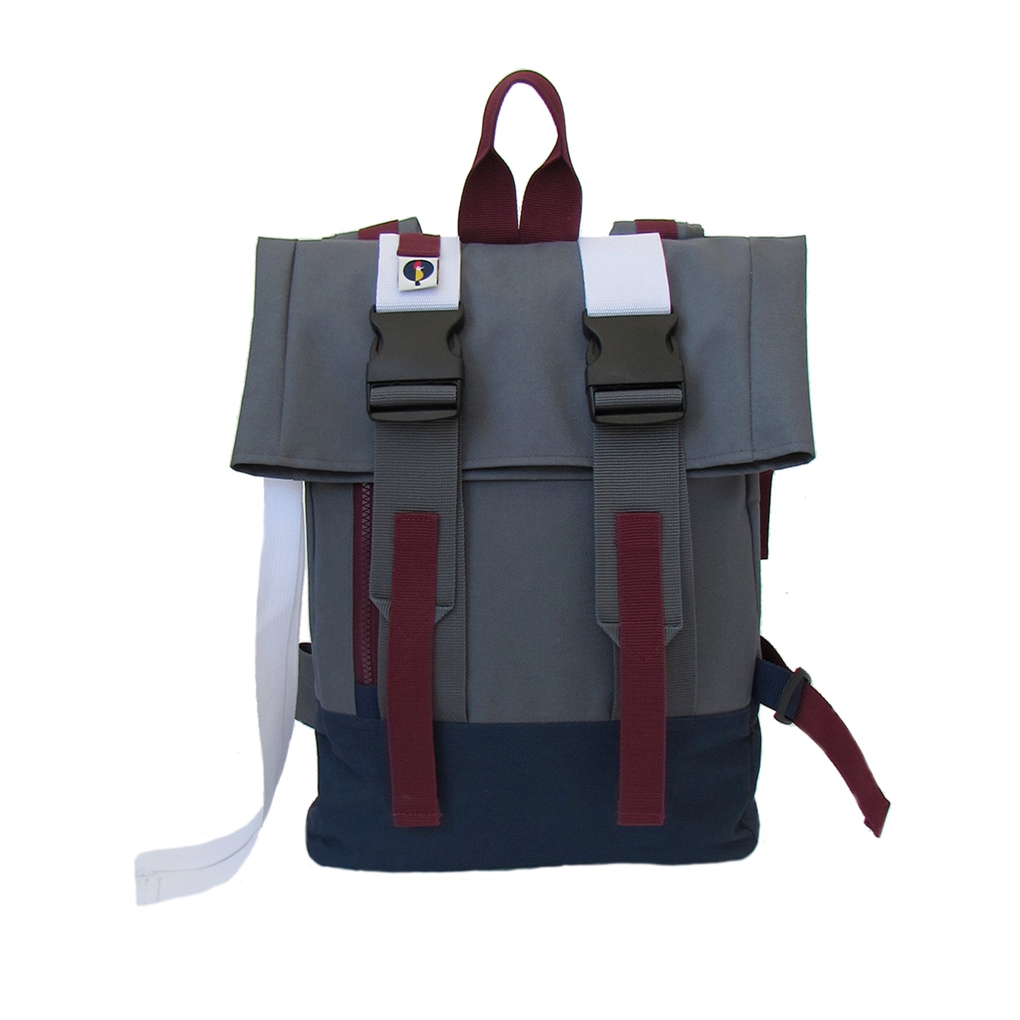 Mount Sinai Backpack Grey / Navy - Uriel Studio