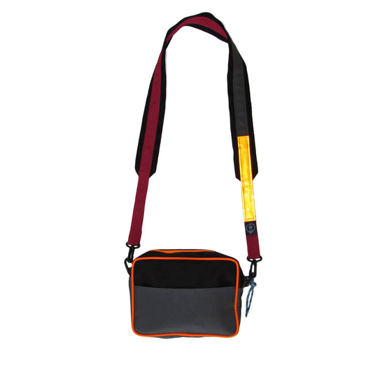 Accessories Brick Shoulder Bag Black-Grey - Uriel Studio