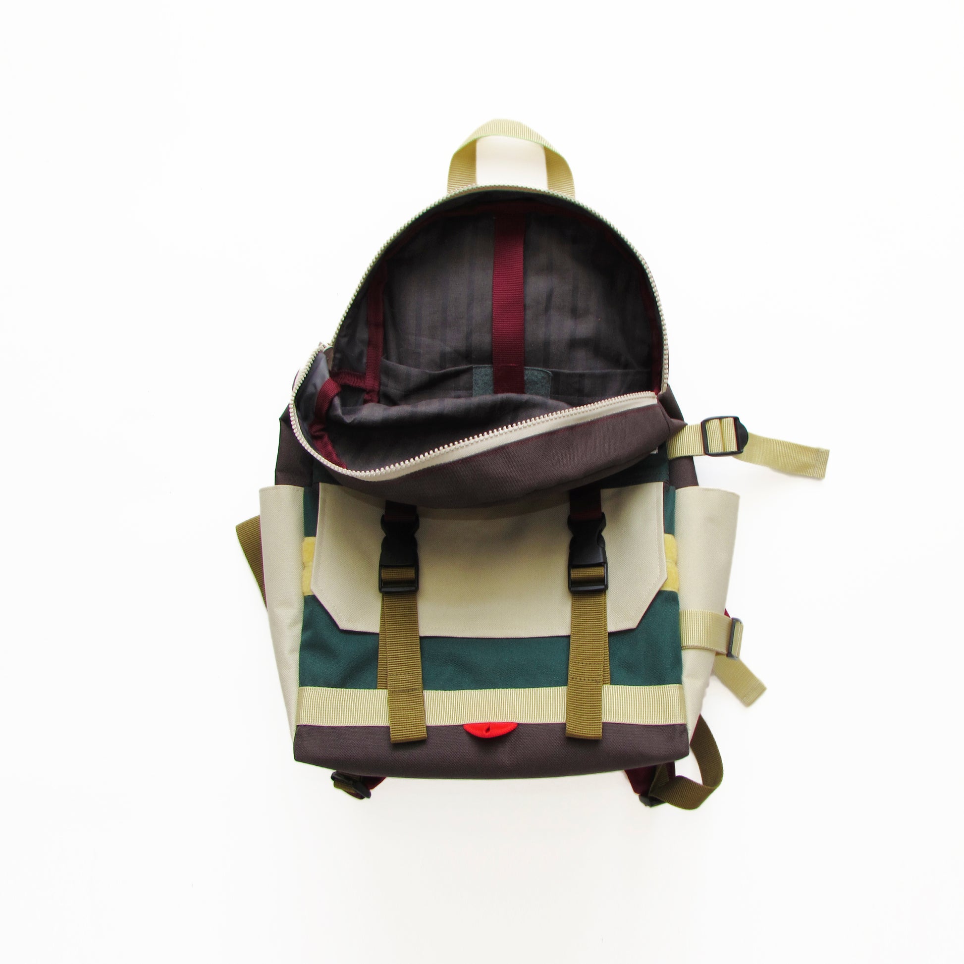 birch hill leather backpack Hill top Backpack Brown-Ivory – Uriel Studio