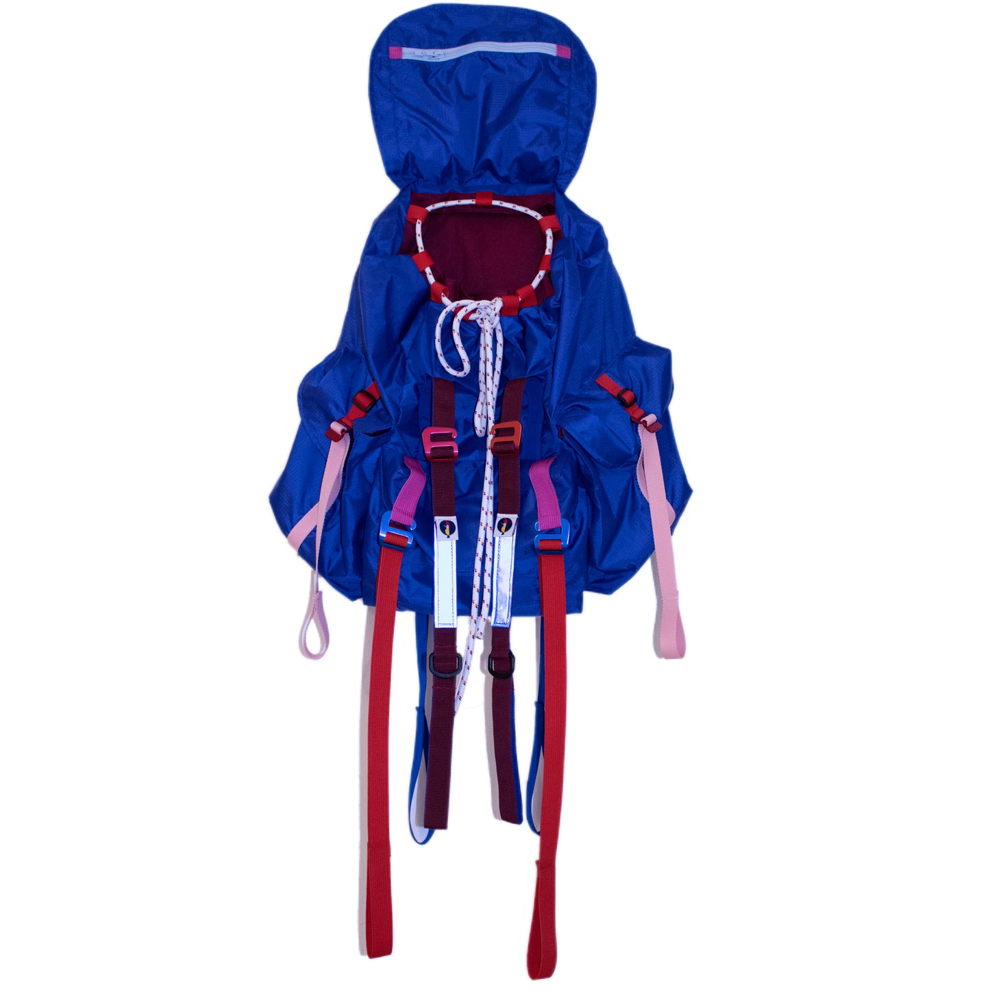 Nexus Oversized Backpack In Light Weight Royal Blue Ripstop - Uriel Studio
