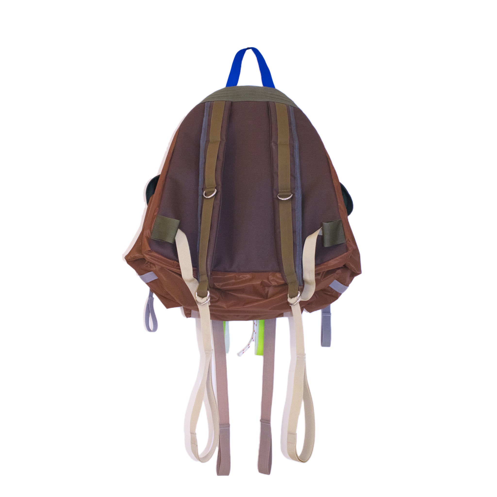 Nexus Oversized Backpack In Light Weight Brown Ripstop – Uriel Studio