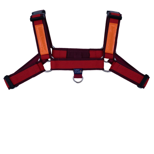 Restraint Sustainable Harness Red - Uriel Studio
