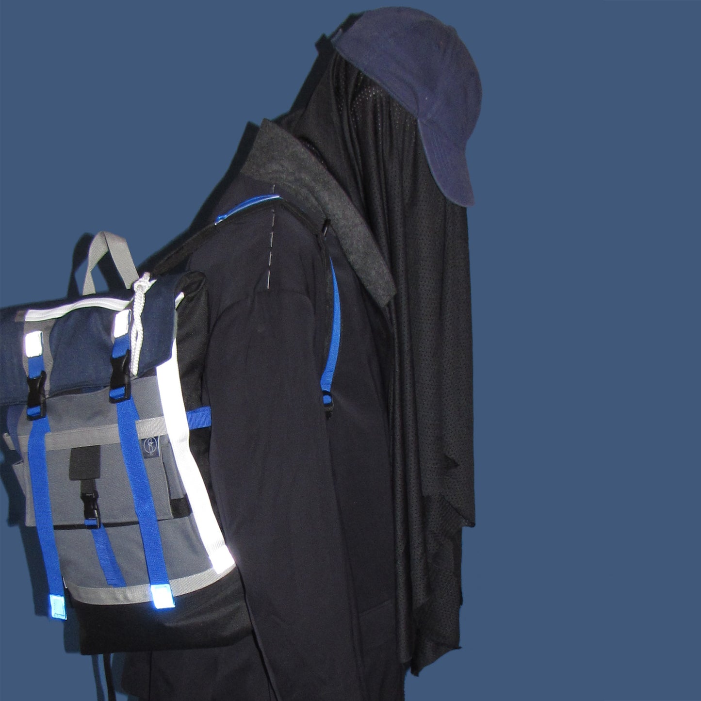 Totem Backpack Black-Grey - Uriel Studio