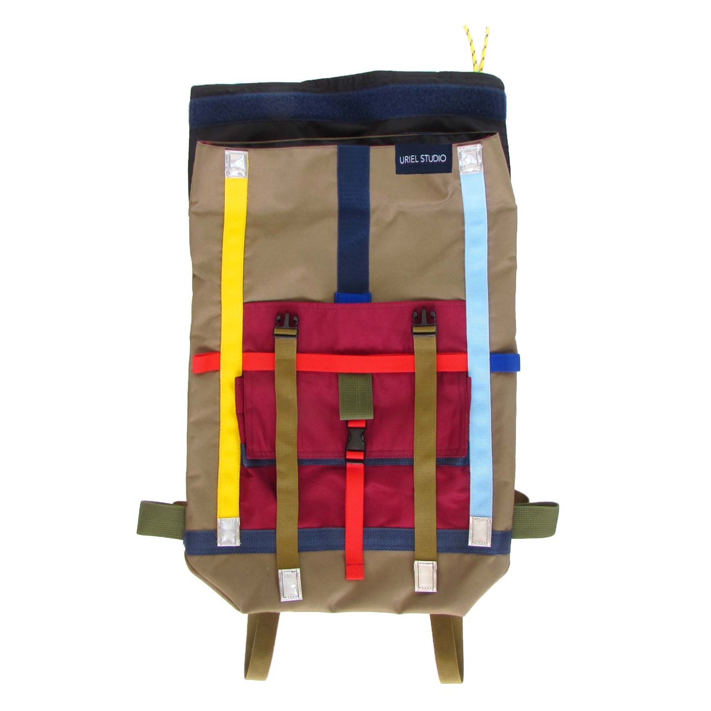 Totem Backpack Forest-Burgundy - Uriel Studio
