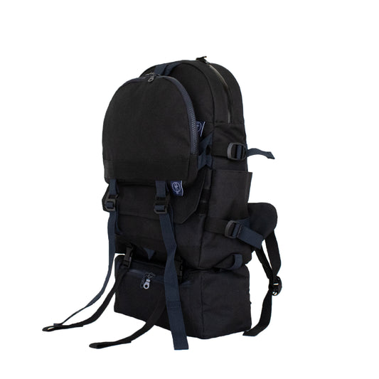 Triple Hill Top Backpack Black - Uriel Studio