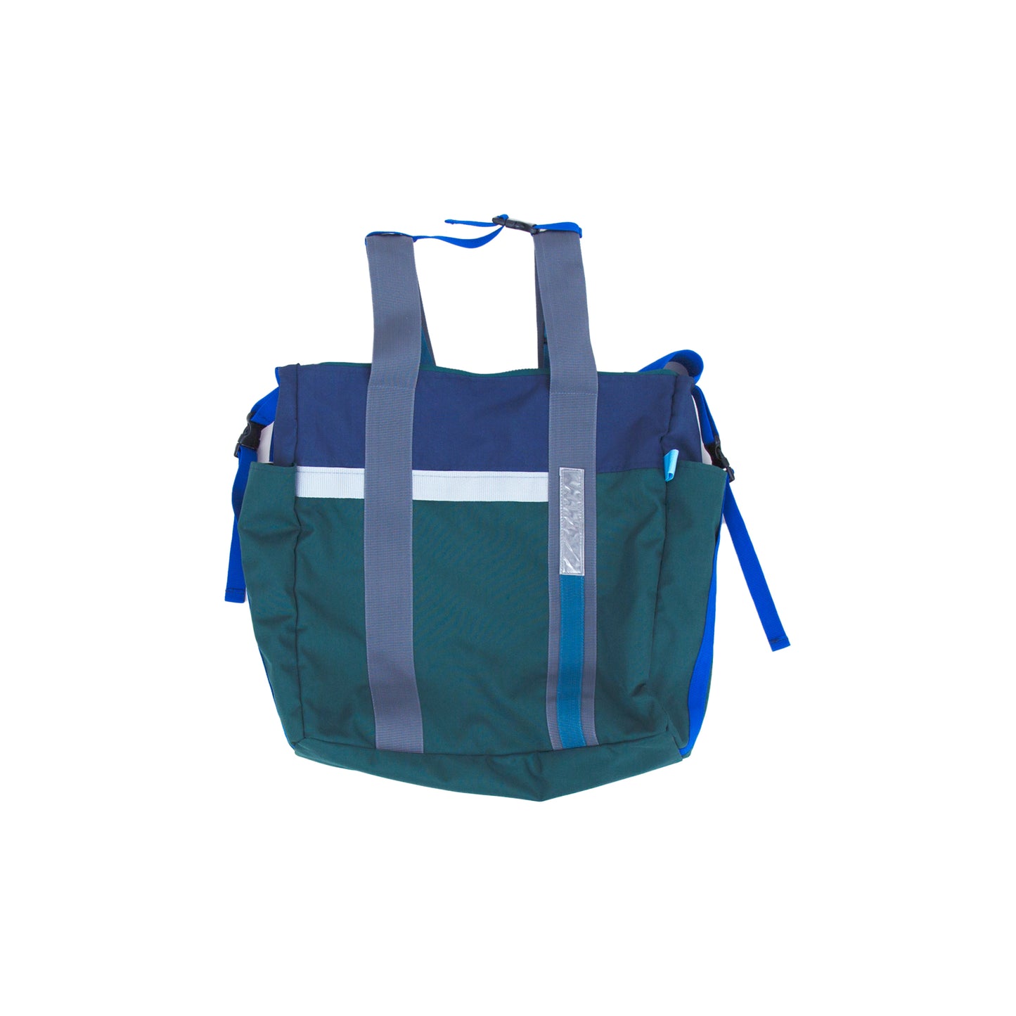 Triple weekender Backpack Green-Navy - Uriel Studio