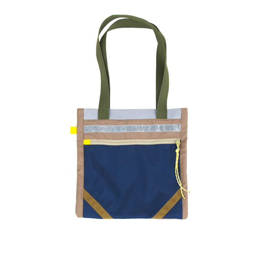 Wassily Tote Bag Navy-Olive - Uriel Studio