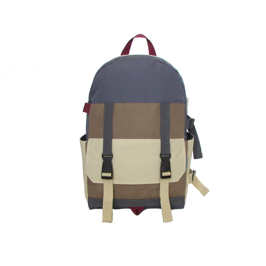 Hill Top Backpack Grey / Ivory - Uriel Studio