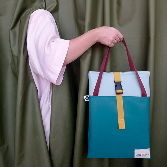 Ravine Laptop Sleeve Aqua-Sky - Uriel Studio